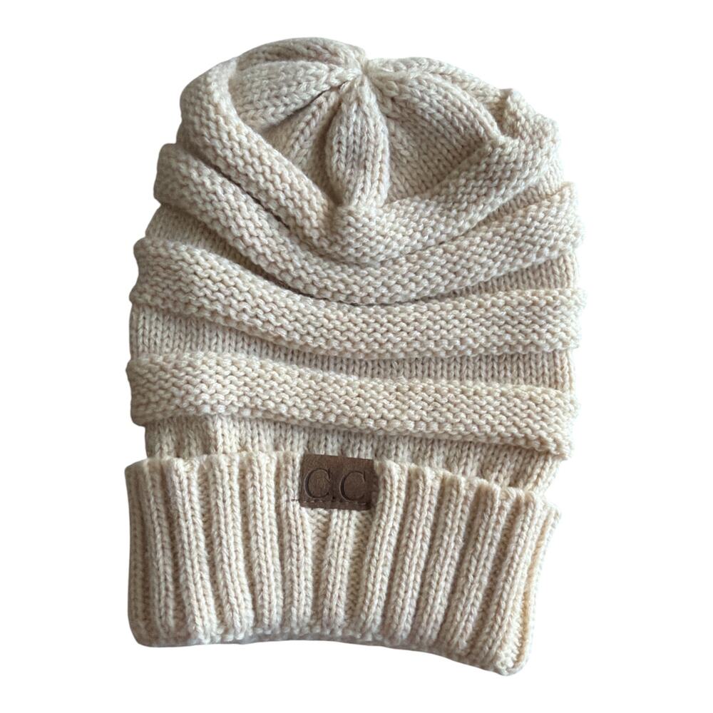 C.C Cream Beanie Hat